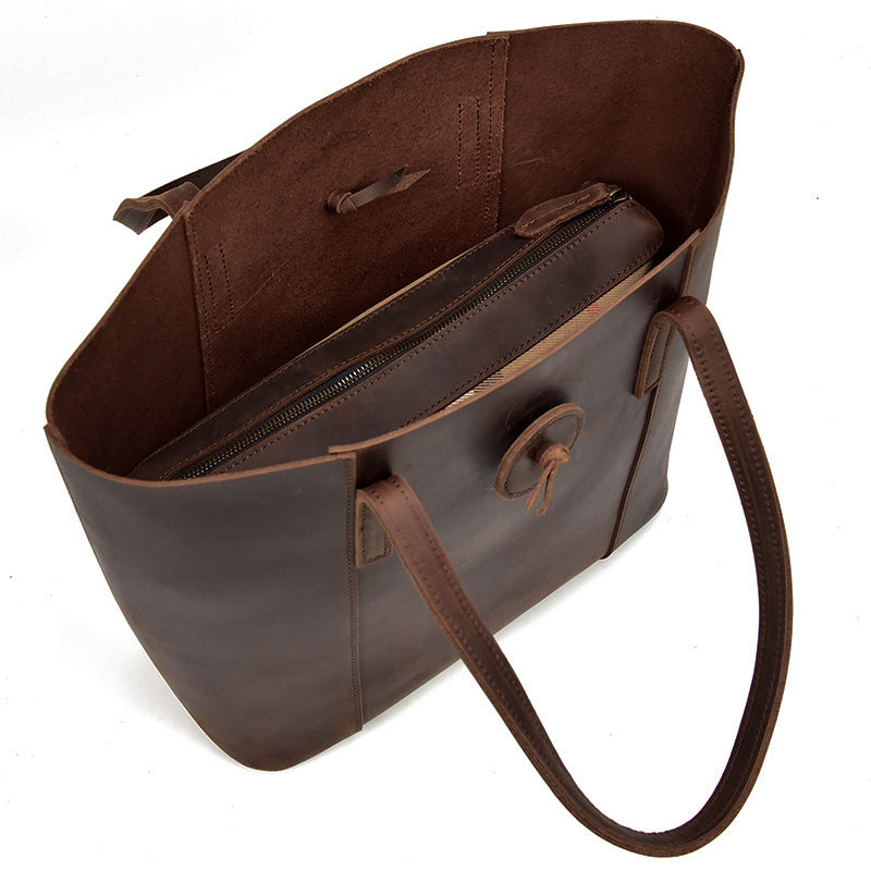 Luxury leather bag for women