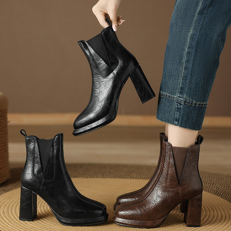 Sleek Leather Boots for Every Occasion