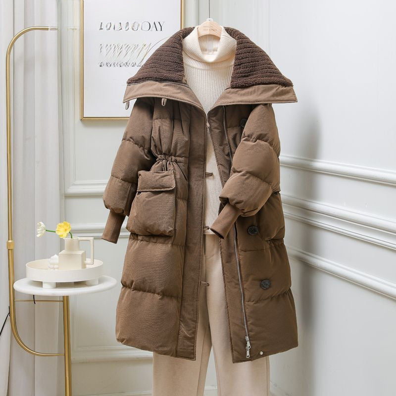 Sleek and Insulated: Luxury Down Jacket