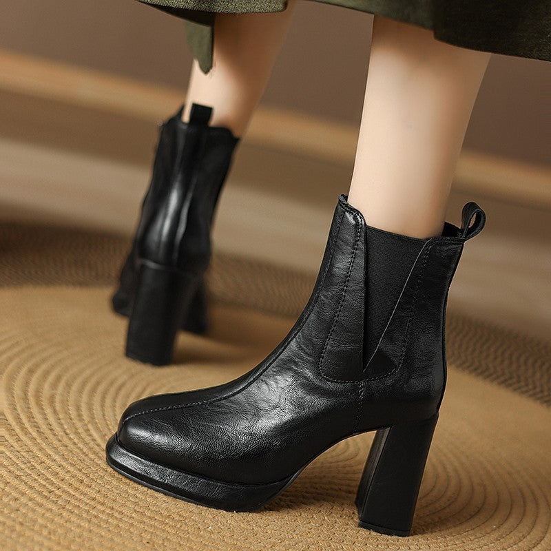 Sleek Leather Boots for Every Occasion