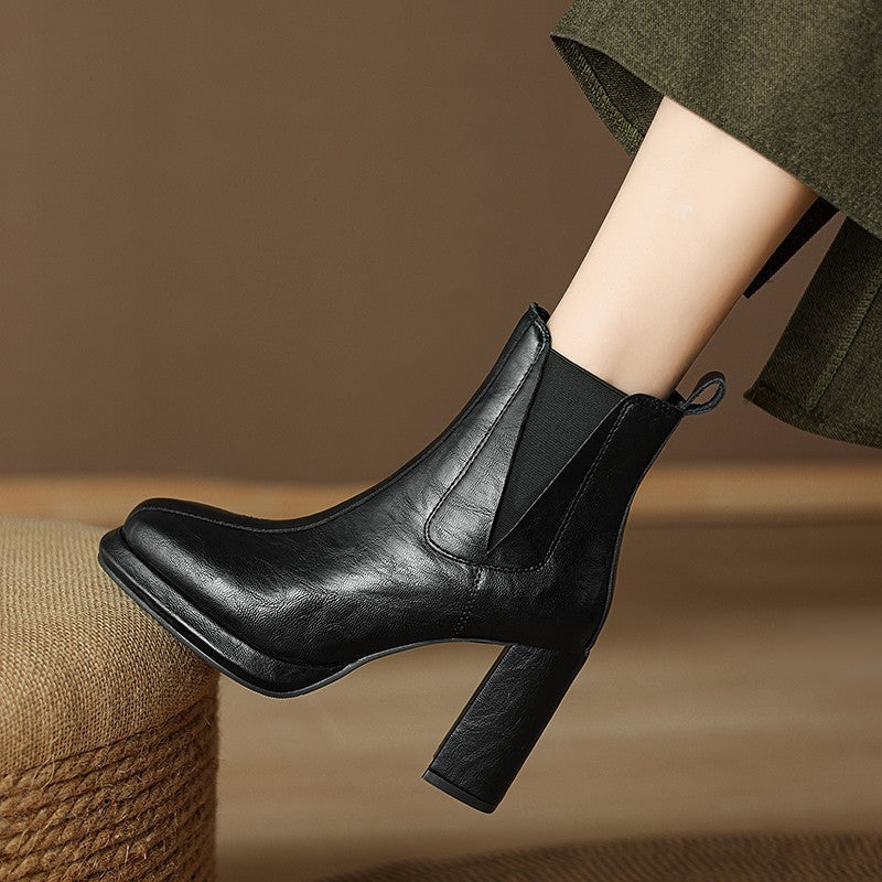 Sleek Leather Boots for Every Occasion